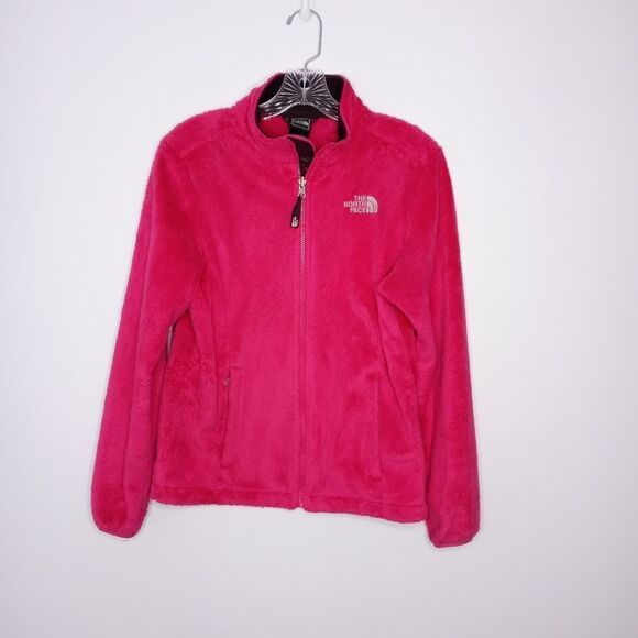 The North Face pink soft and cozy zip up jacket women's size small - Picture 1 of 6